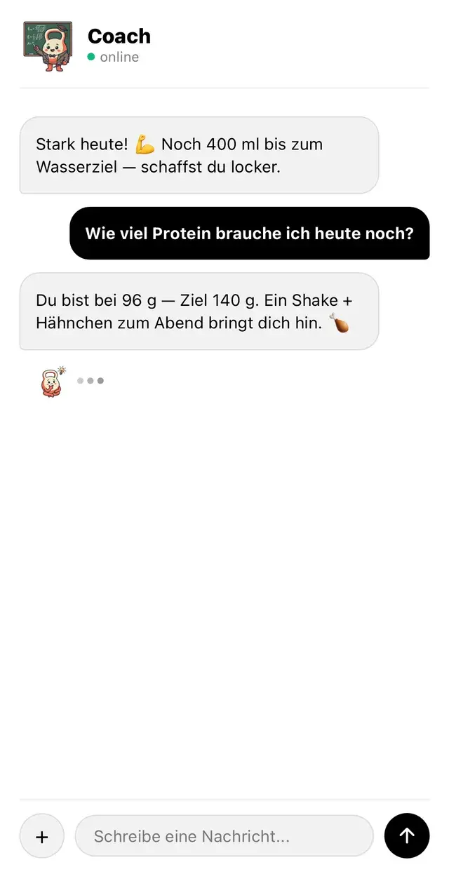 AI coach: Your coach. Always there.